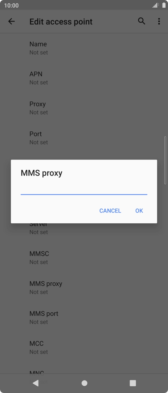 Key in 82.132.254.1 and press OK.