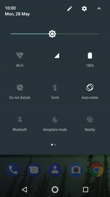 Press the sound mode icon to turn the function on or off.
