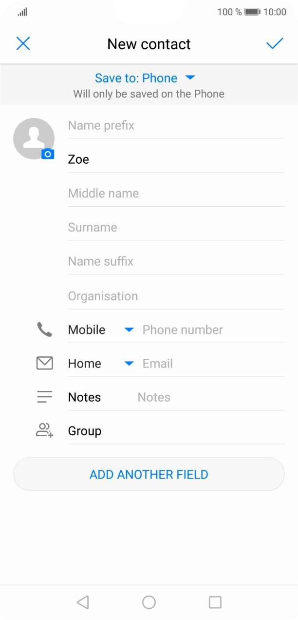 Press Surname and key in the required last name.
