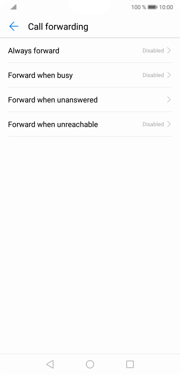 Press the Home key to return to the home screen. Press the Home key to return to the home screen.