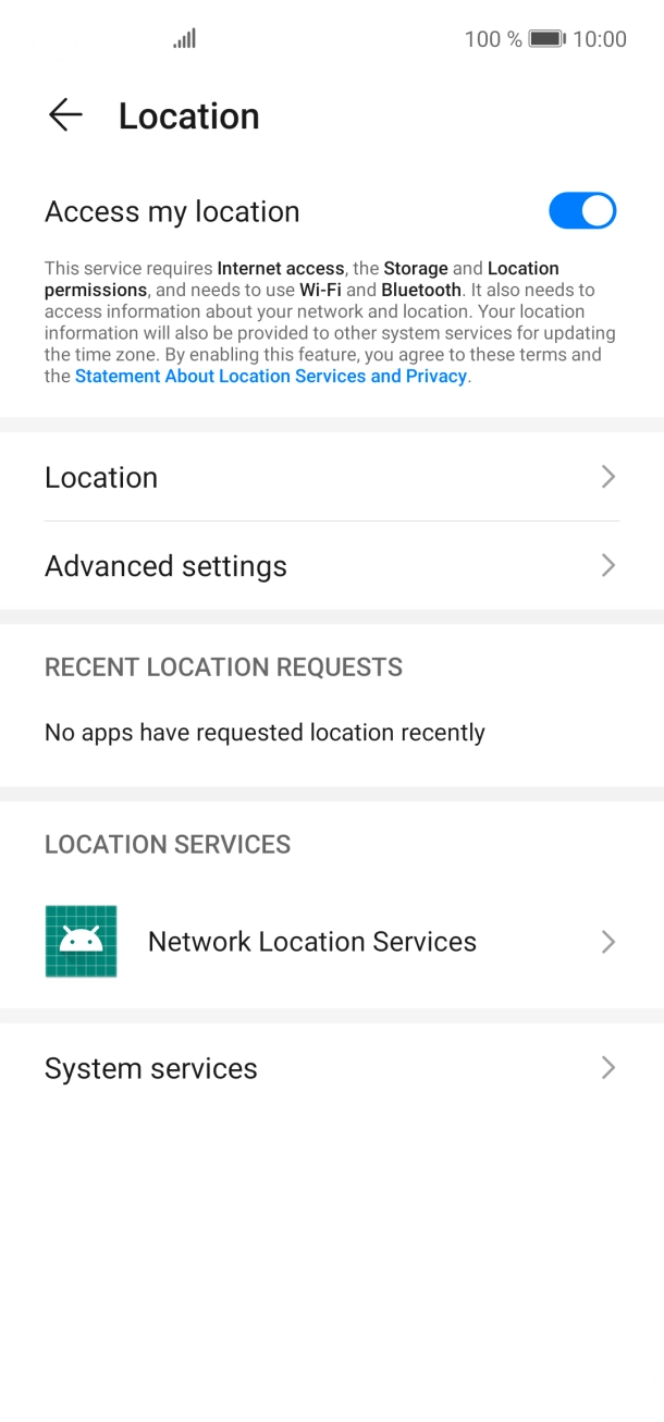 Press Location. Press Location.