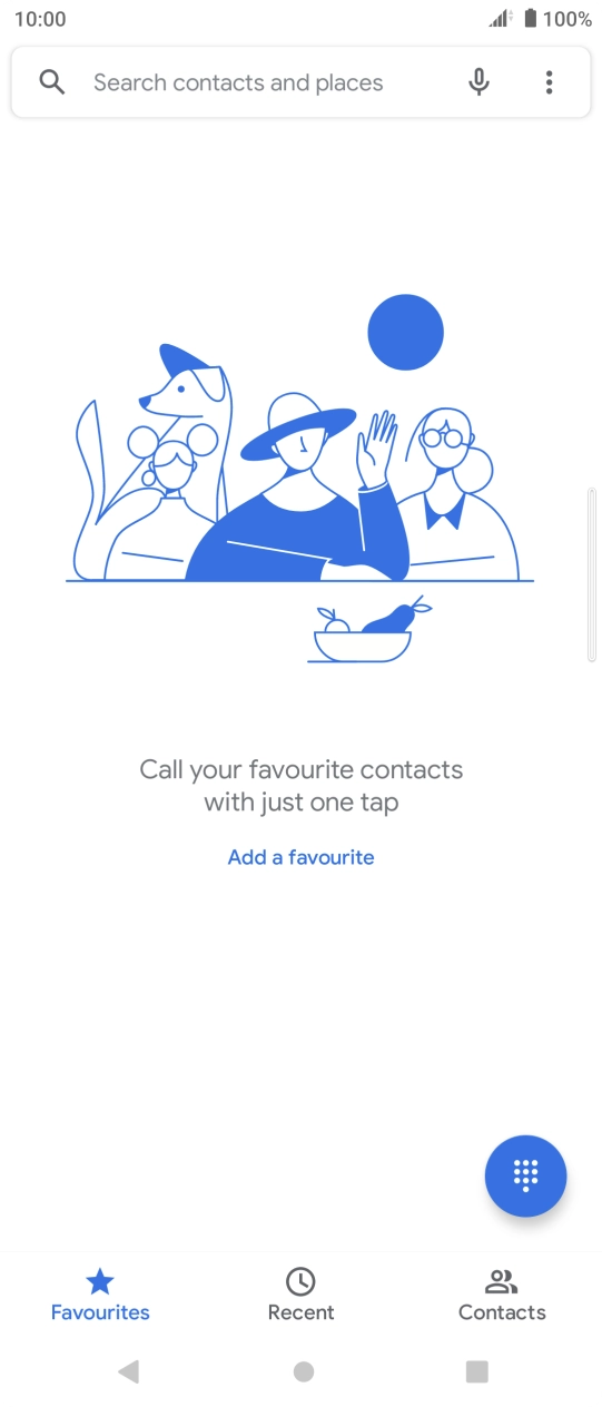 Press the menu icon. Press the menu icon.