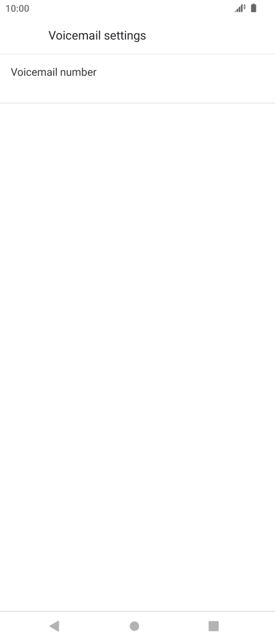 Press Voicemail number. Press Voicemail number.