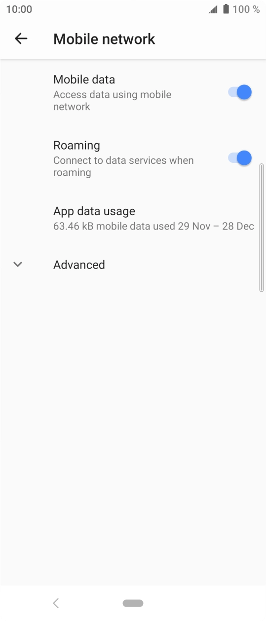Press the Home key to return to the home screen. Press the Home key to return to the home screen.