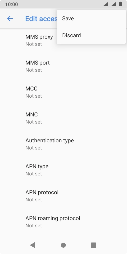 Press Save. Press Save.