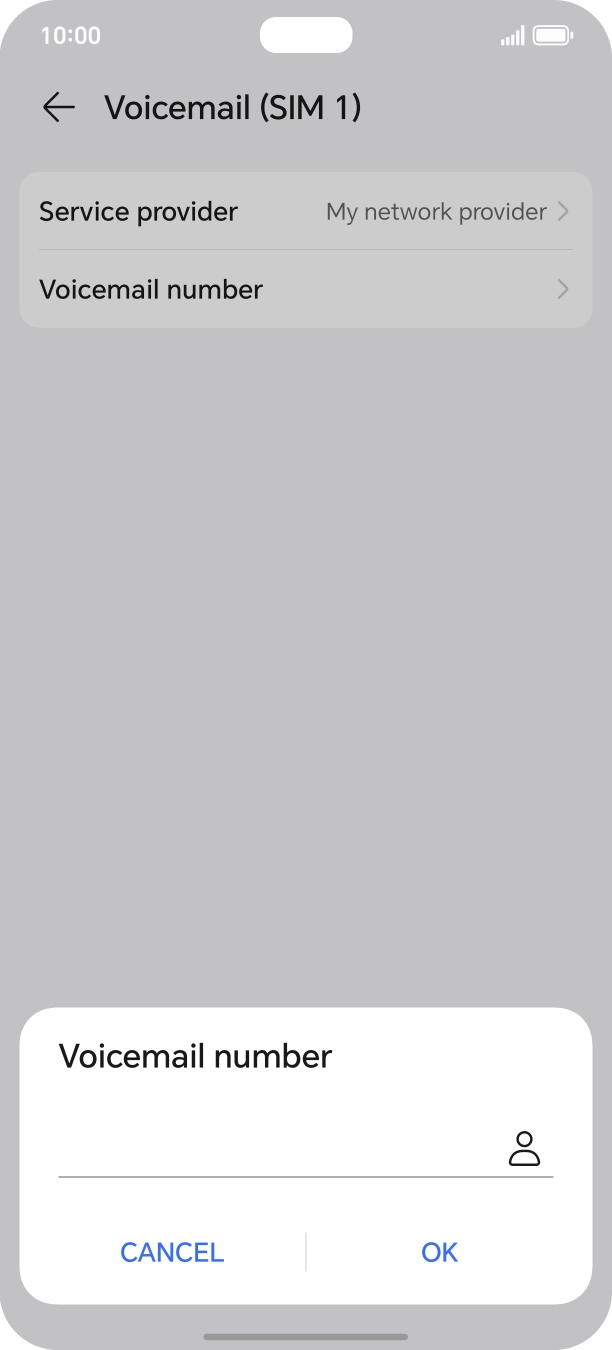 Key in 901 and press OK.