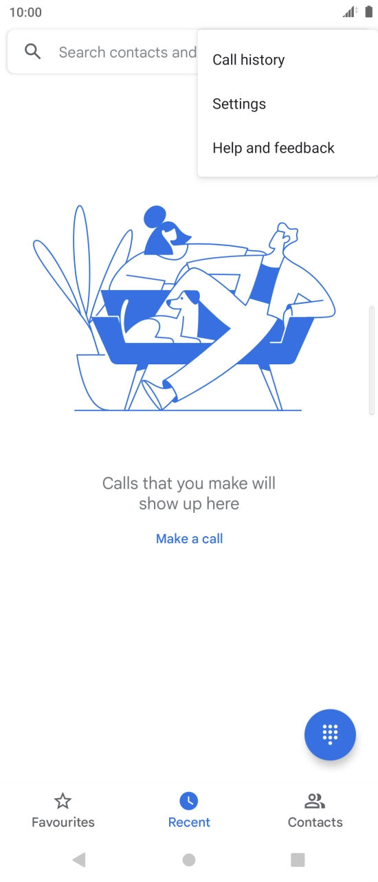 Press Settings. Press Settings.