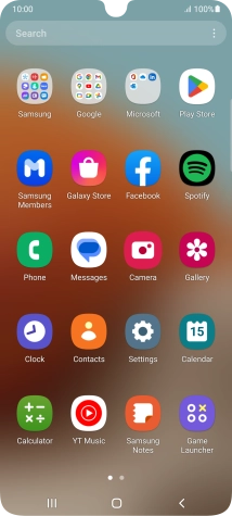 Press Samsung.