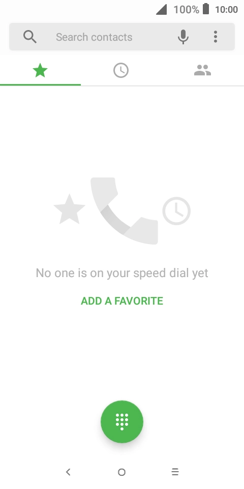 Press the menu icon. Press the menu icon.