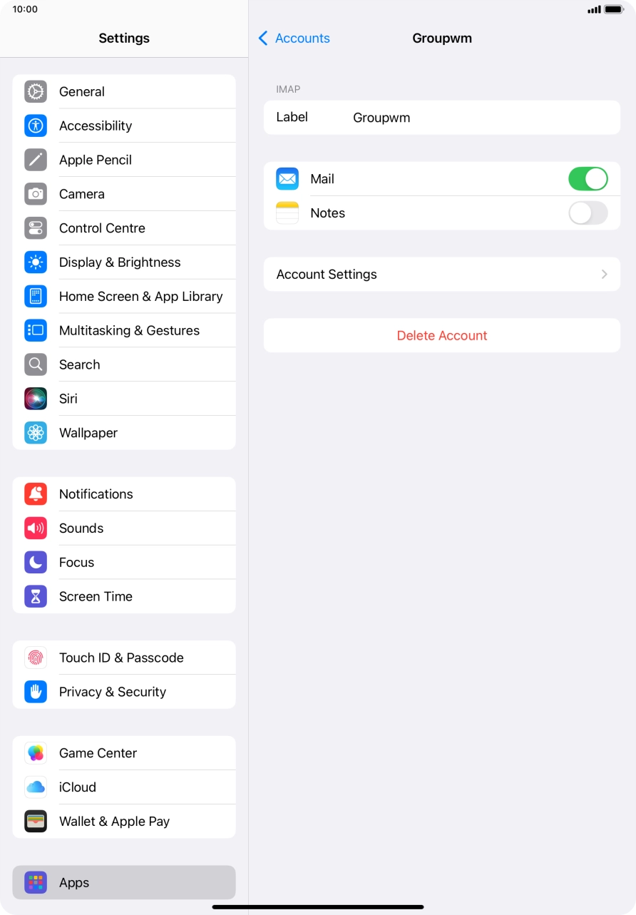 Press Account Settings. Press Account Settings.