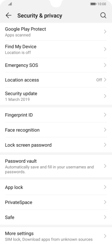 Press More settings.
