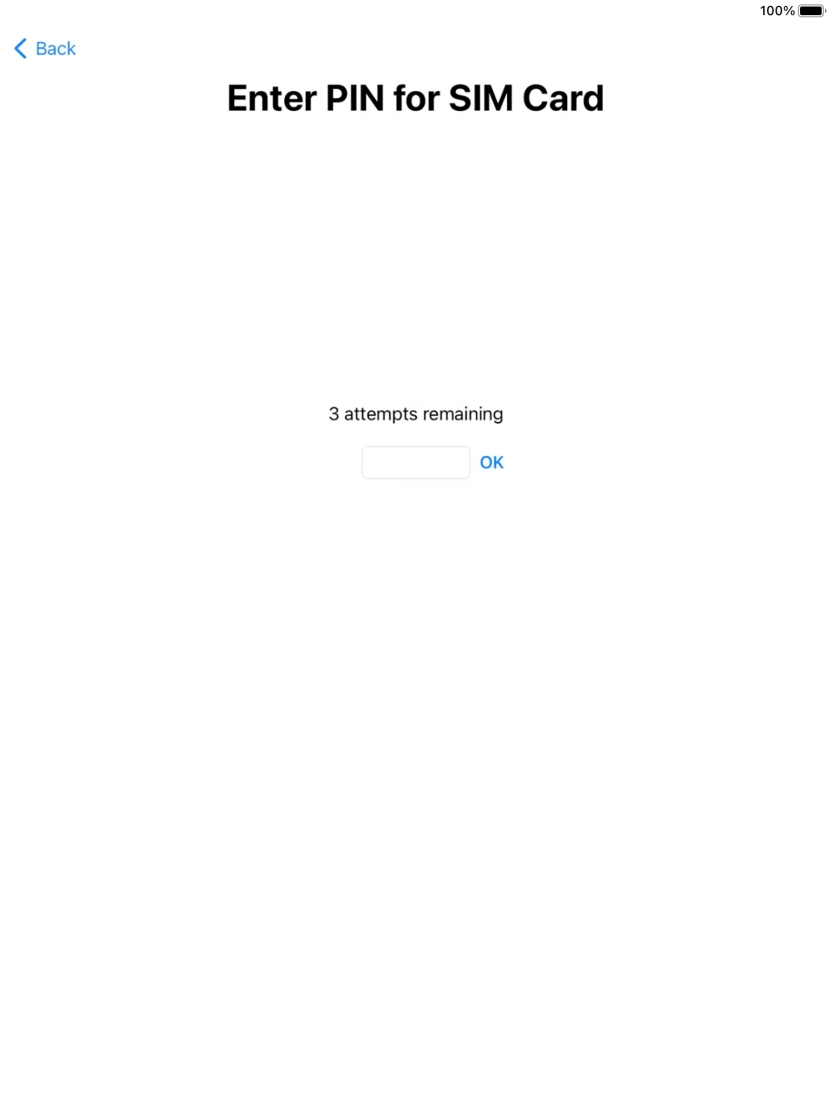 If your SIM is locked, key in your SIM PIN and press  OK. The default SIM PIN is 0000.