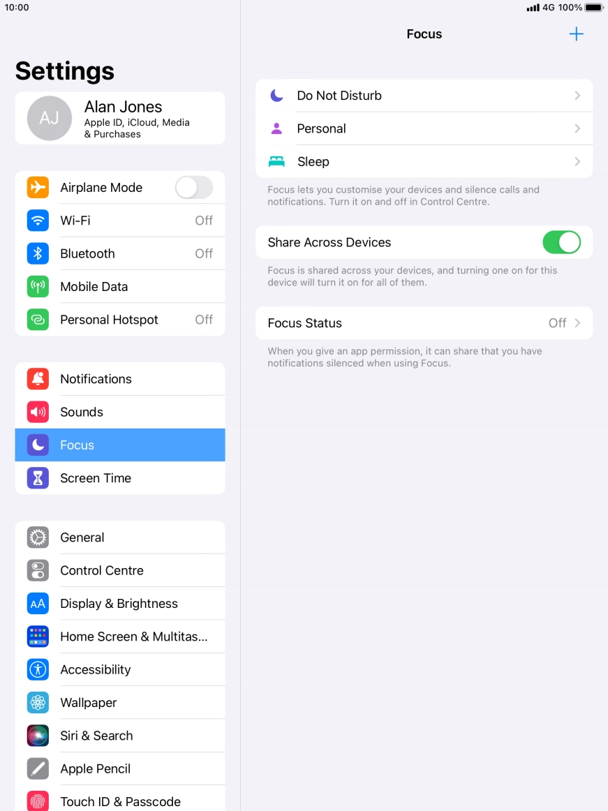 Press Do Not Disturb. Press Do Not Disturb.