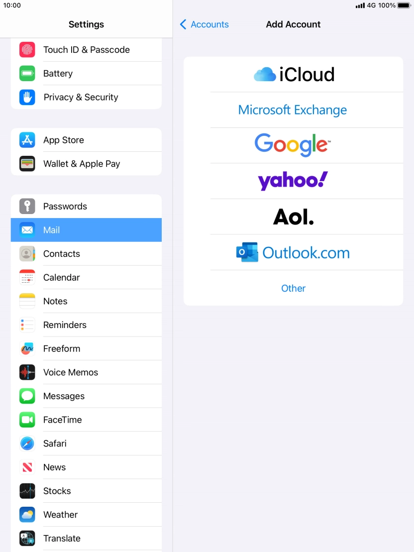 Press Other. Press Other.