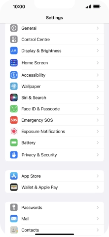 Press App Store.