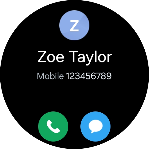 Press the call icon.