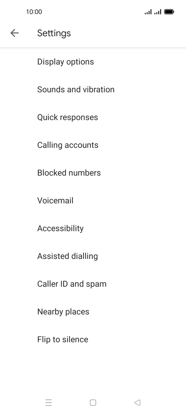 Press Calling accounts. Press Calling accounts.