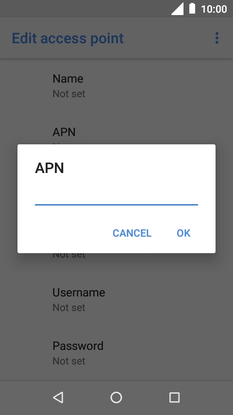 Key in mobile.o2.co.uk and press OK. Key in mobile.o2.co.uk and press OK.