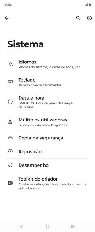 Prima Reposição.