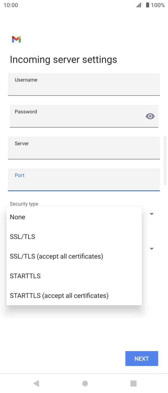 Press None. Press None.
