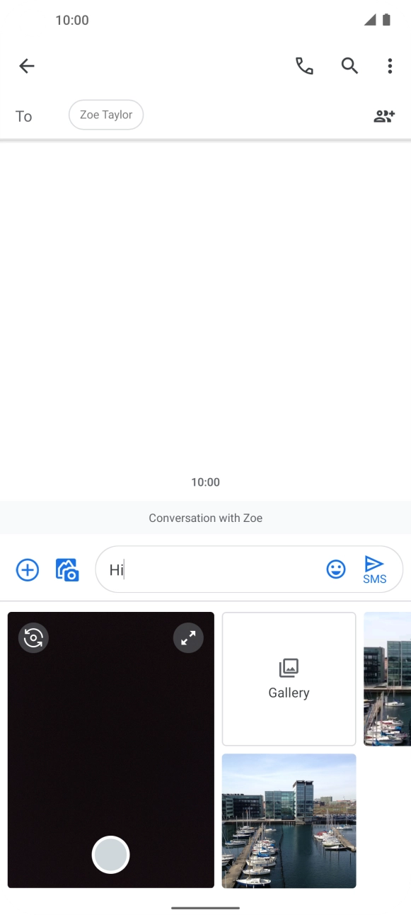 Press Gallery and go to the required folder. Press Gallery and go to the required folder.