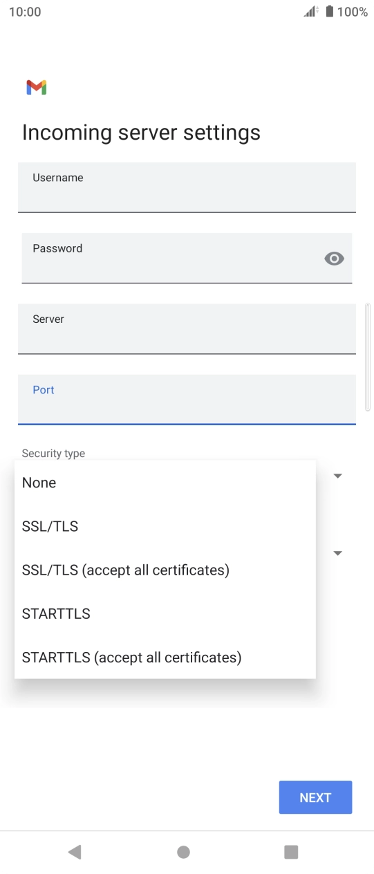 Press None. Press None.