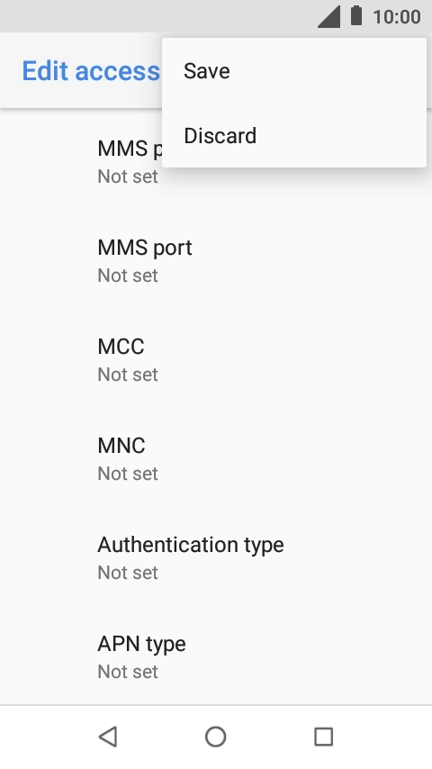 Press Save. Press Save.