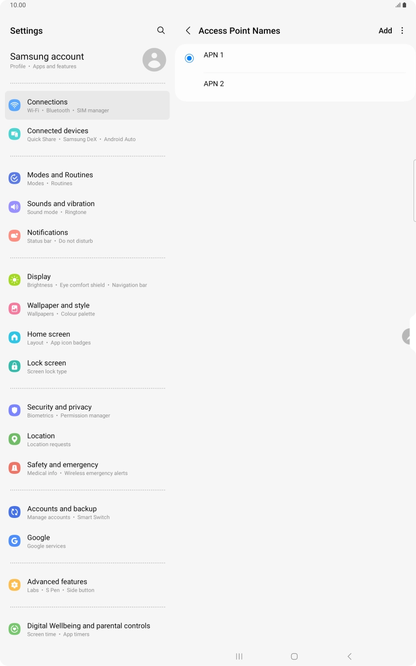 Press the Home key to return to the home screen. Press the Home key to return to the home screen.