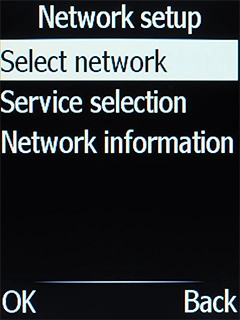 Select Select network.
