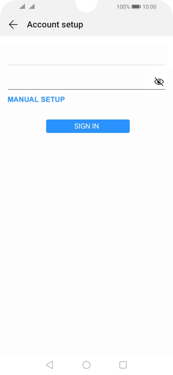 Press SIGN IN. Press SIGN IN.