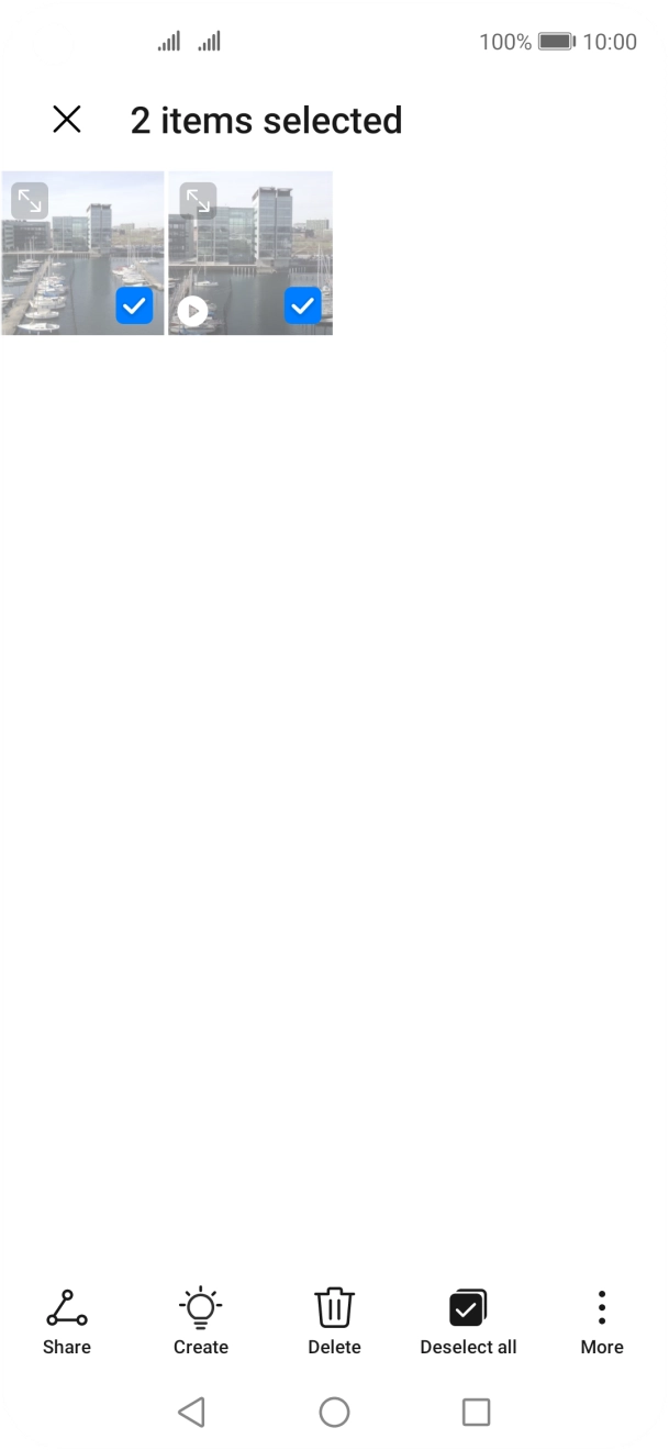 Press Share. Press Share.