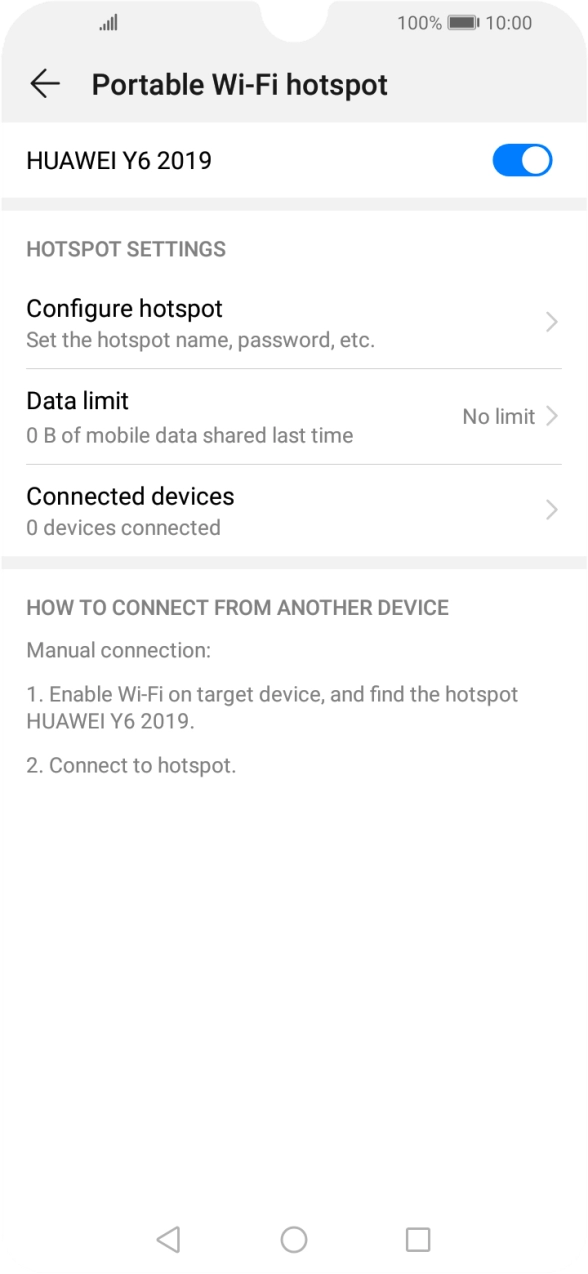 Press the Home key to return to the home screen. Press the Home key to return to the home screen.