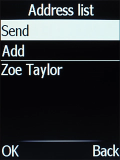 Press the Navigation key.
