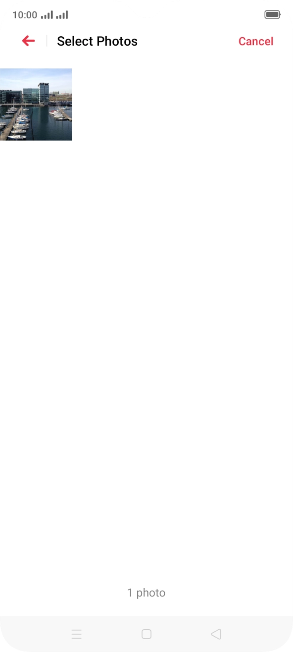 Press the required picture.