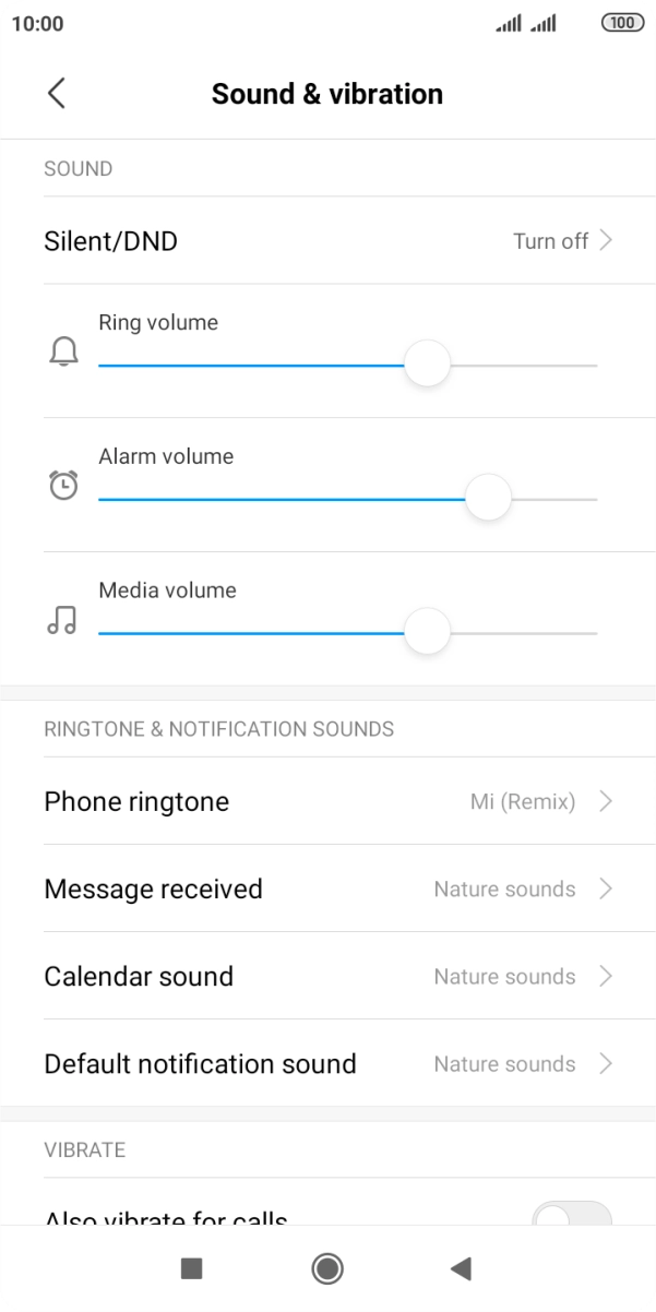 Press Phone ringtone.