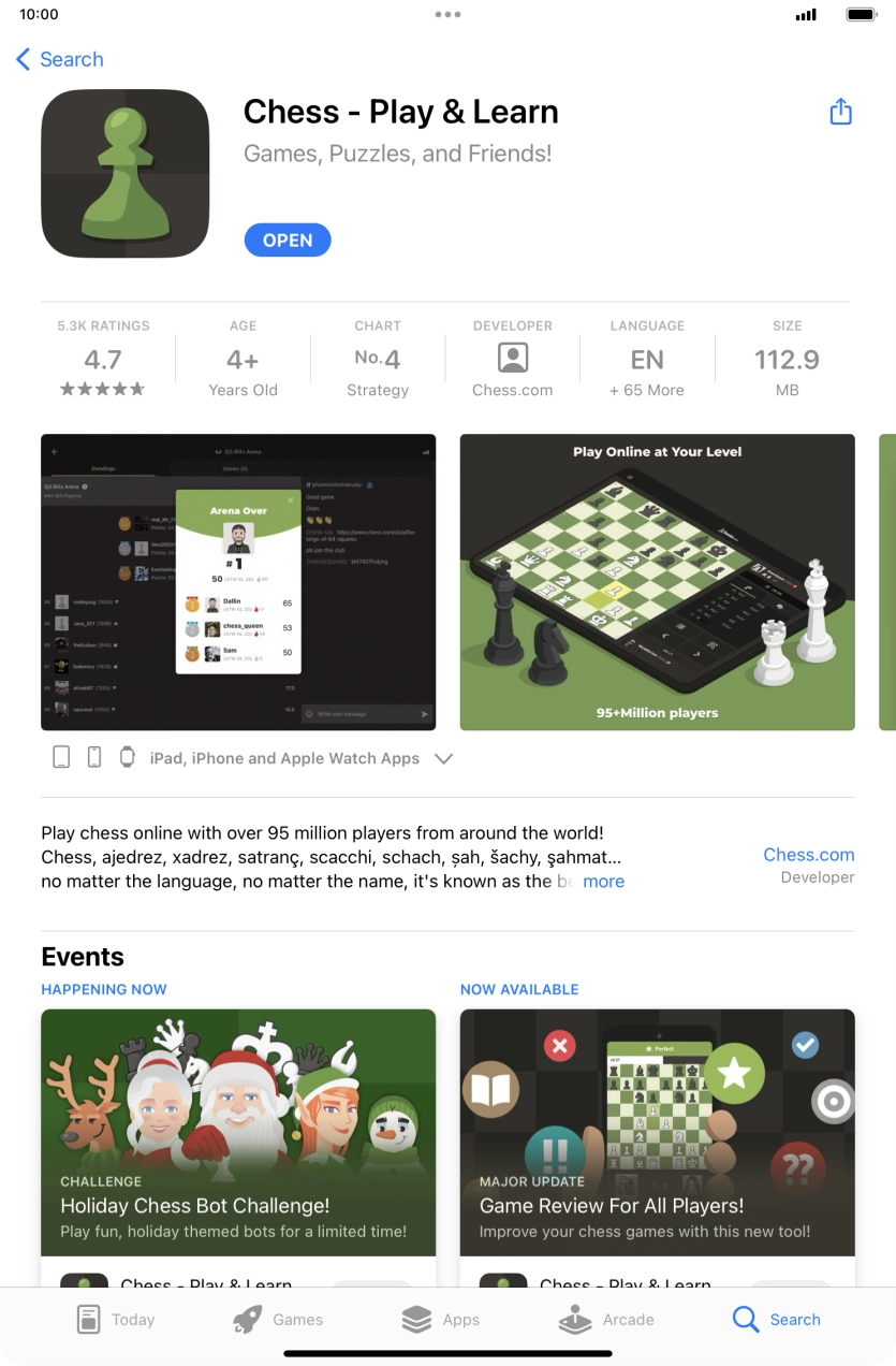 Slide your finger upwards starting from the bottom of the screen to return to the home screen.