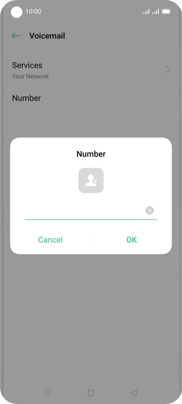 Key in 901 and press OK.