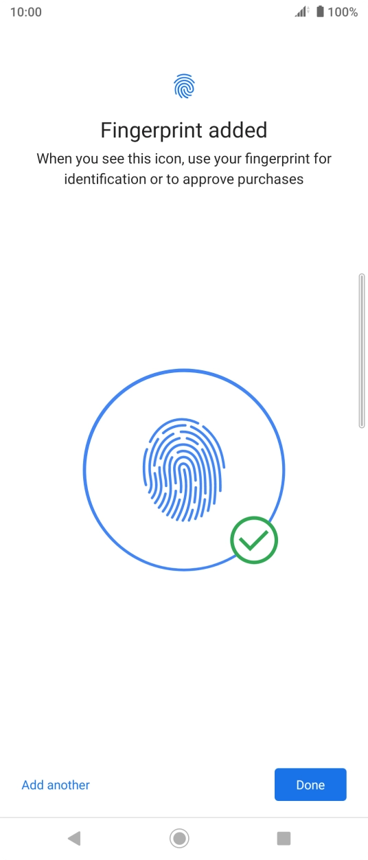 Press Done. Press Done.