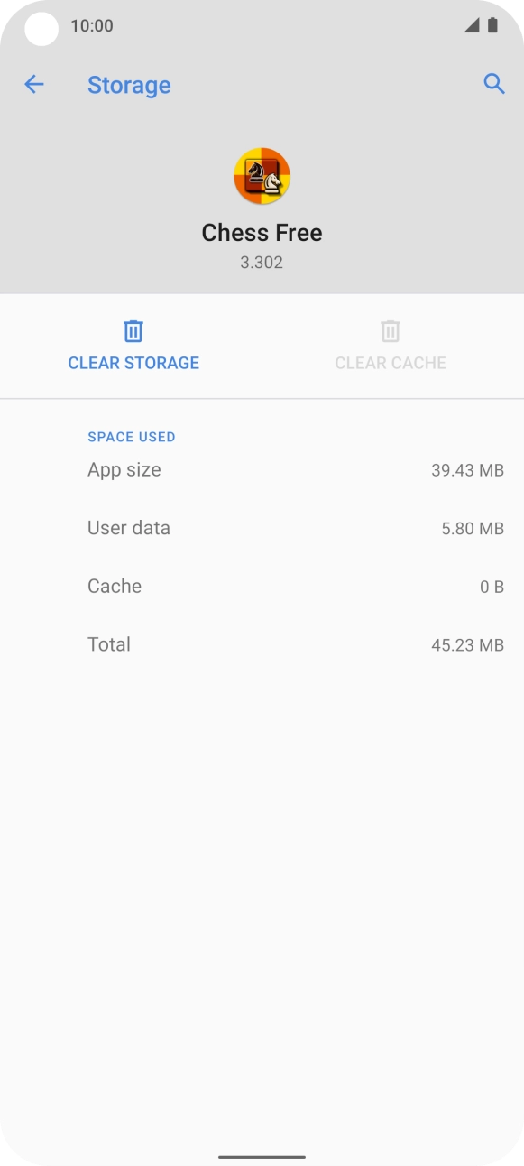 Slide your finger upwards starting from the bottom of the screen to return to the home screen.