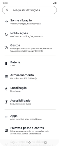 Prima Palavras-passe e contas.