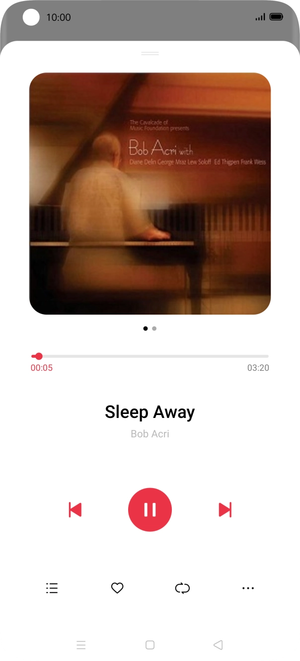 Press arrow right to go to the next audio file.