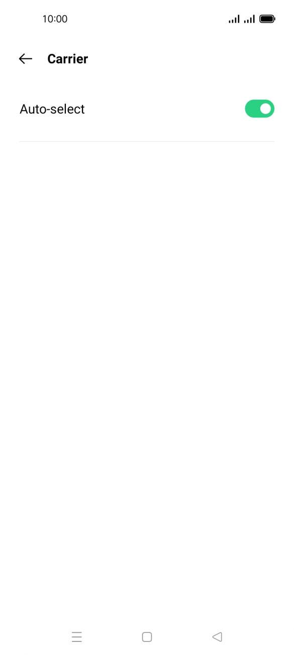 Press the indicator next to 'Auto-select'.