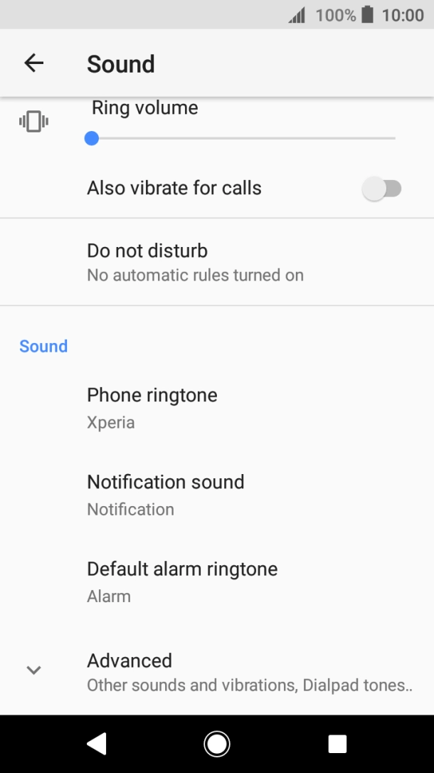 Press Phone ringtone.