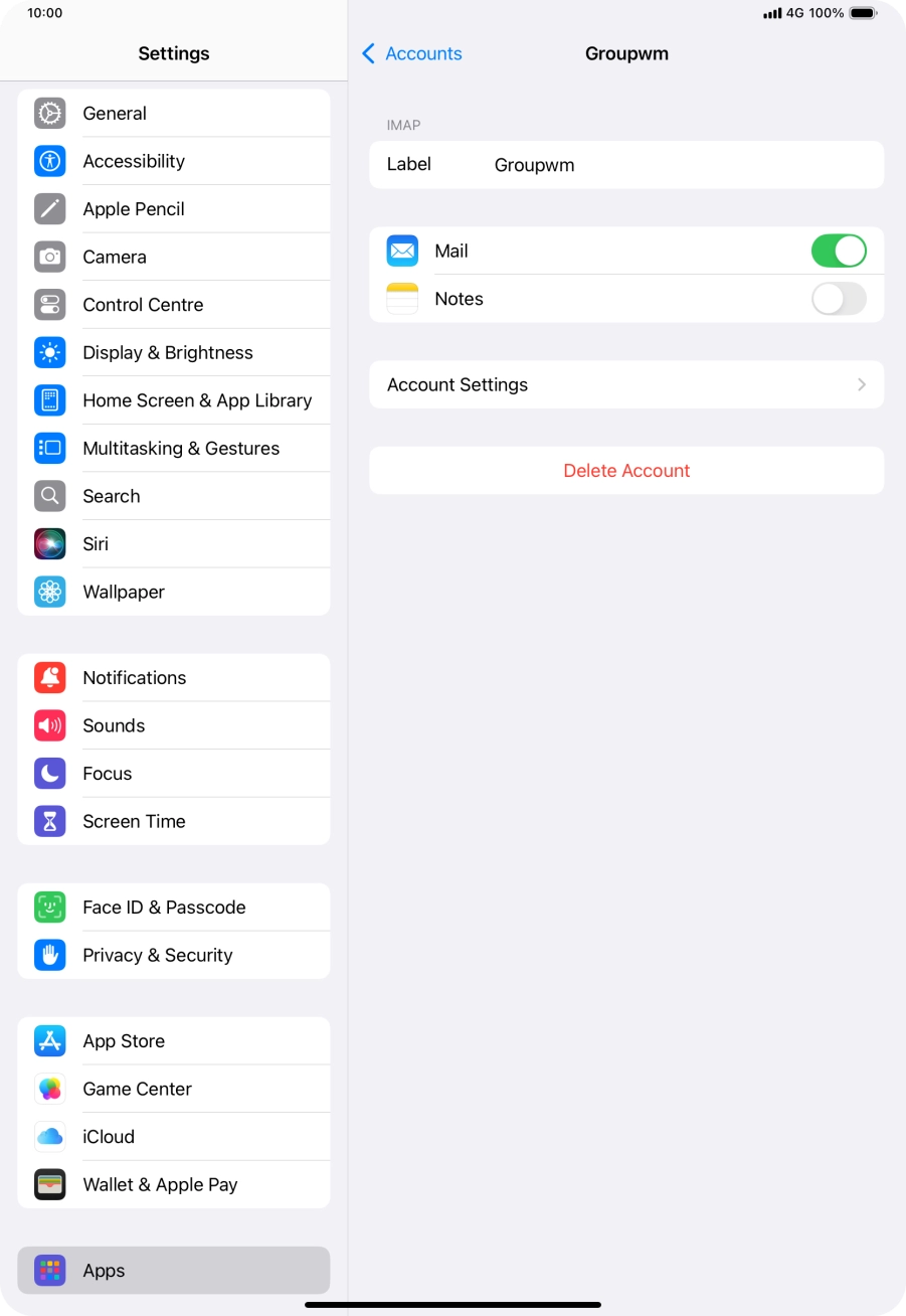 Press Account Settings. Press Account Settings.