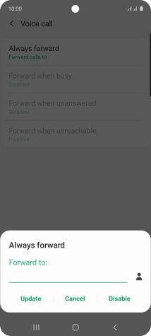 Press Disable.