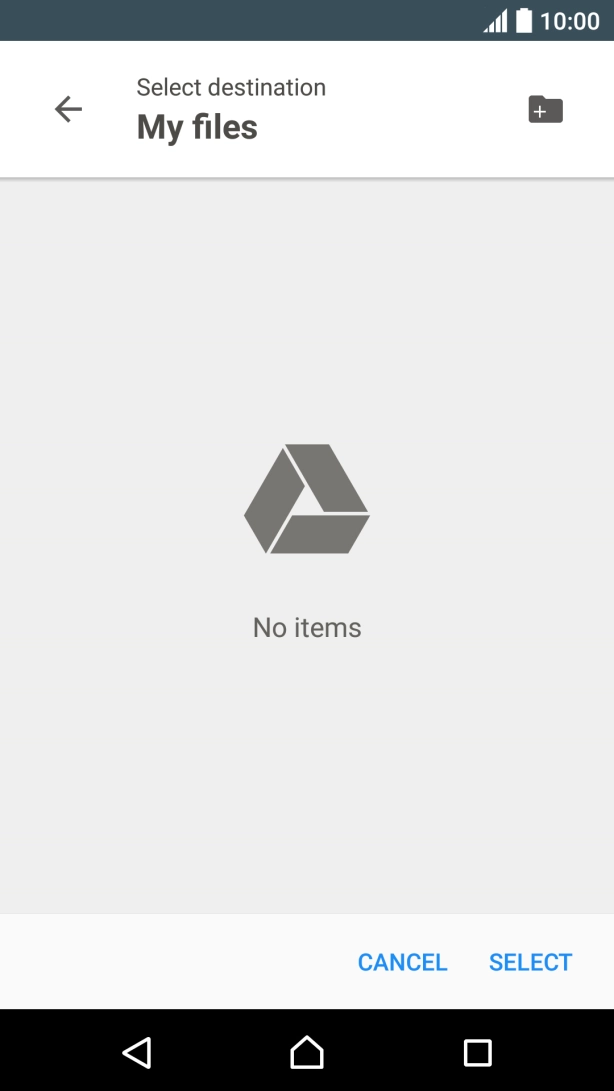 Press SELECT. Press SELECT.