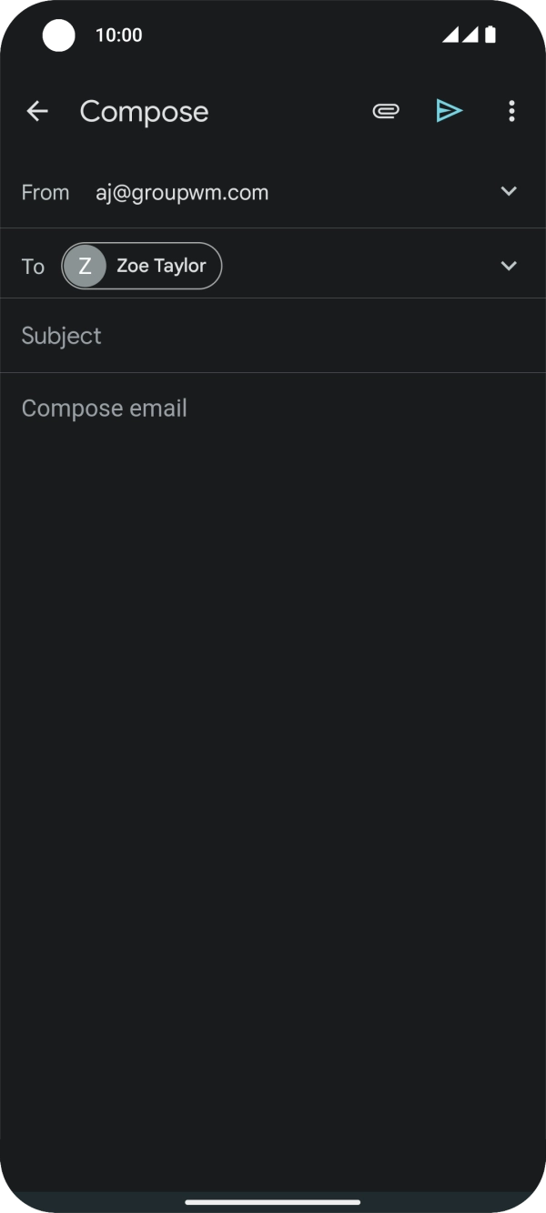 Press Subject and key in the required subject. Press Subject and key in the required subject.