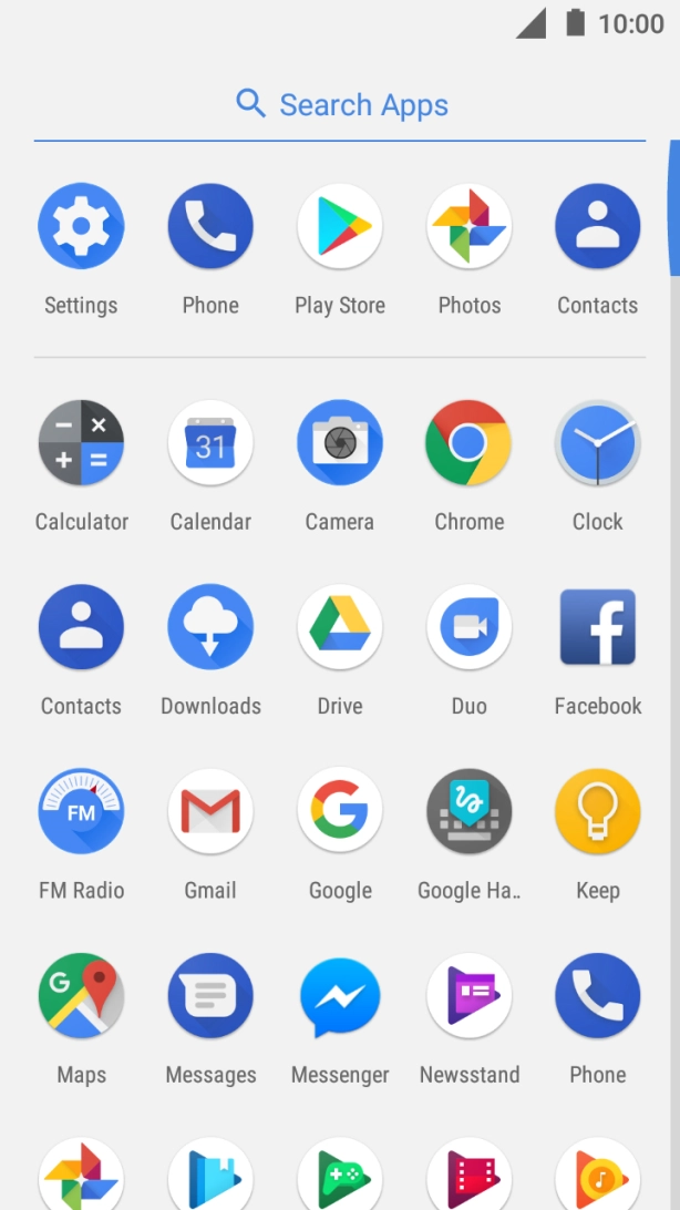 Press Gmail. Press Gmail.