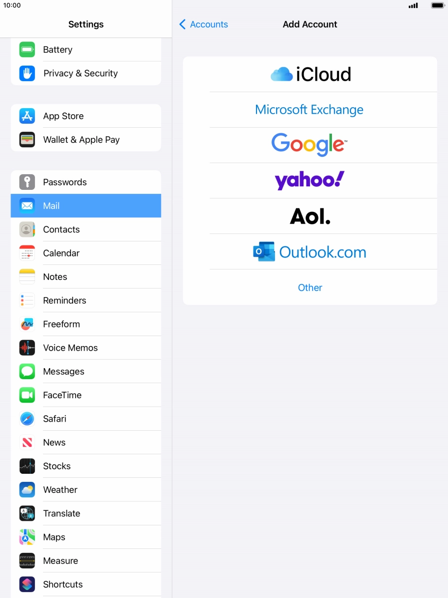 Press Other. Press Other.
