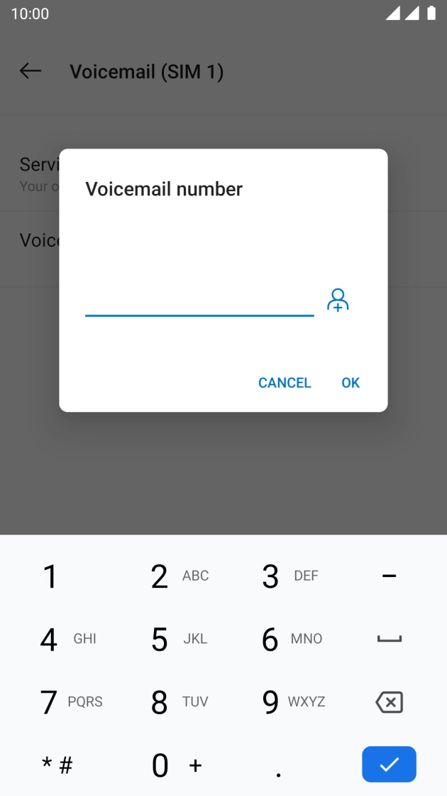 Key in 901 and press OK. Key in 901 and press OK.